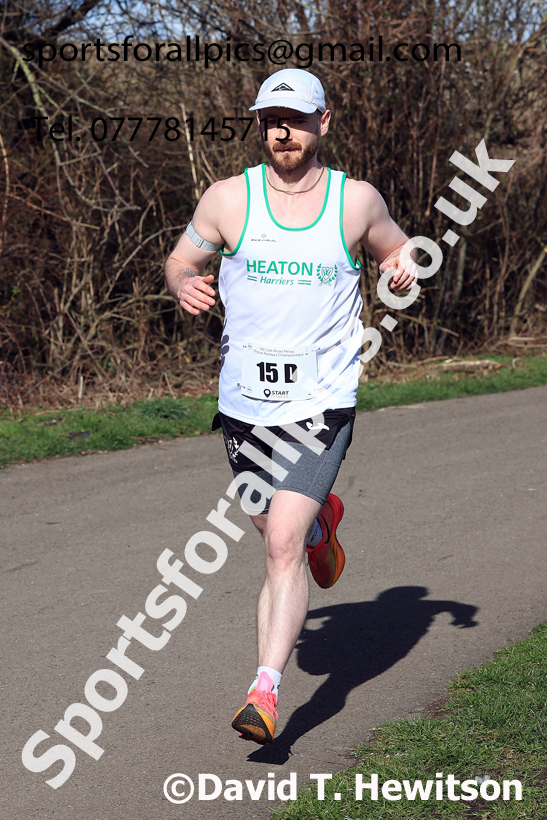 Senior Mens 2026 NECAA Royal Signals Road Relays, Hetton Lyons Country Park, Hetton le Hole. Photo: David T. Hewitson/Sports for All Pics